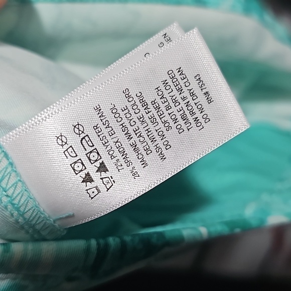 Tommy Bahama Active Full Zip Floral Sweatshirt Tennis Golf Outdoor Yoga XS NWT - Picture 7 of 8